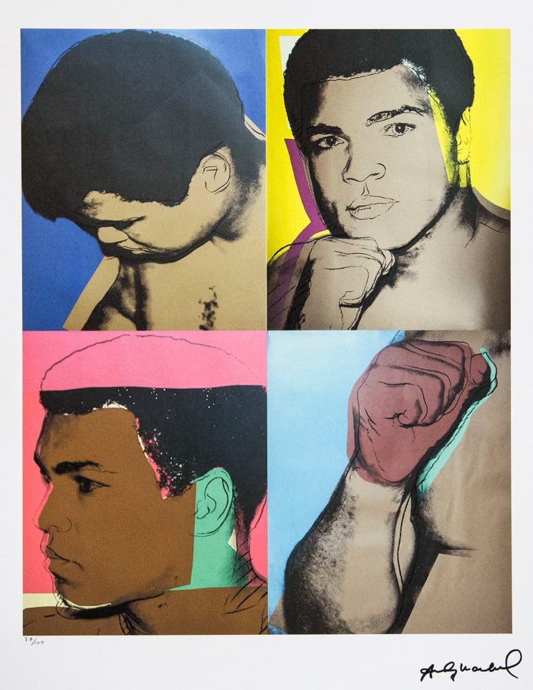 Andy Warhol "Muhammad Ali" (1 of 6)