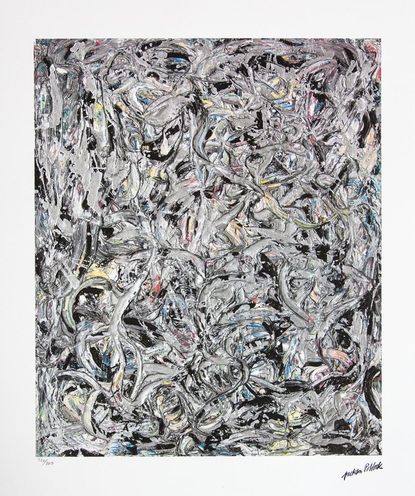 Jackson Pollock "Eyes in the Heat II" (1 of 6)