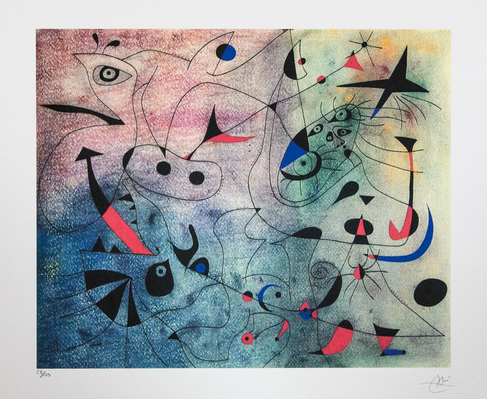 Joan Miro "The Morning Star" (1 of 6)