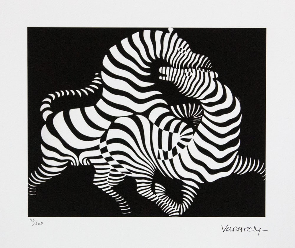 Victor Vasarely "Zebra" (1 of 5)