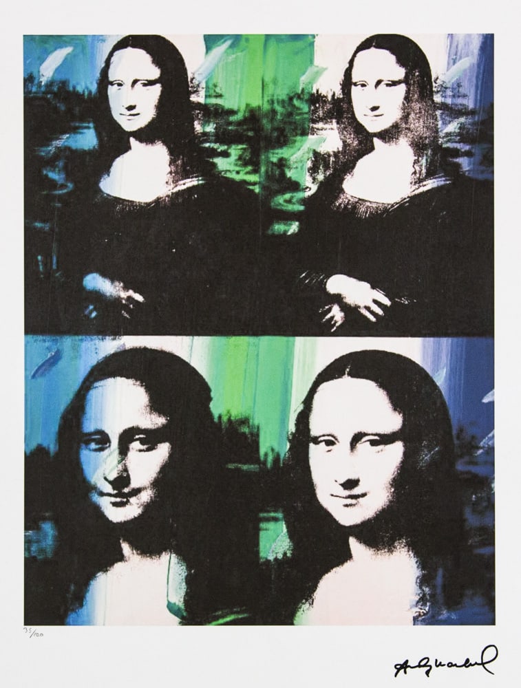 Andy Warhol "Mona Lisa" (1 of 6)