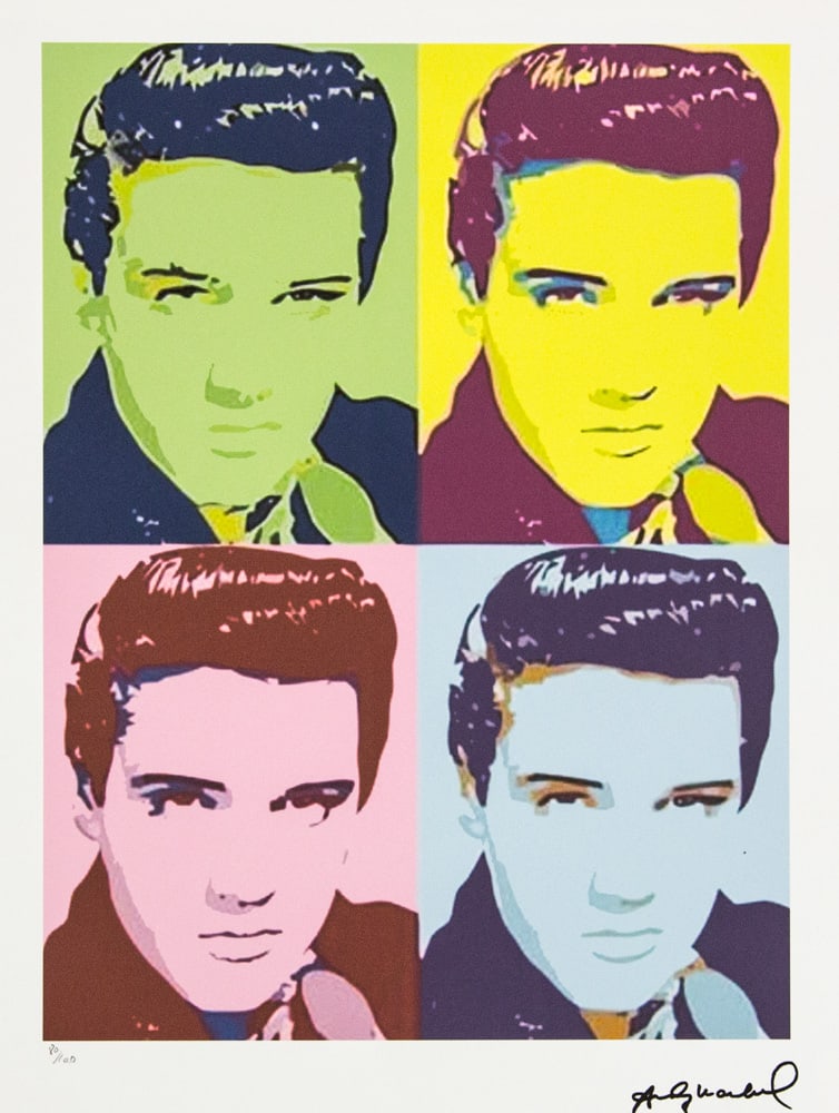 Andy Warhol "Elvis Presley" (1 of 6)