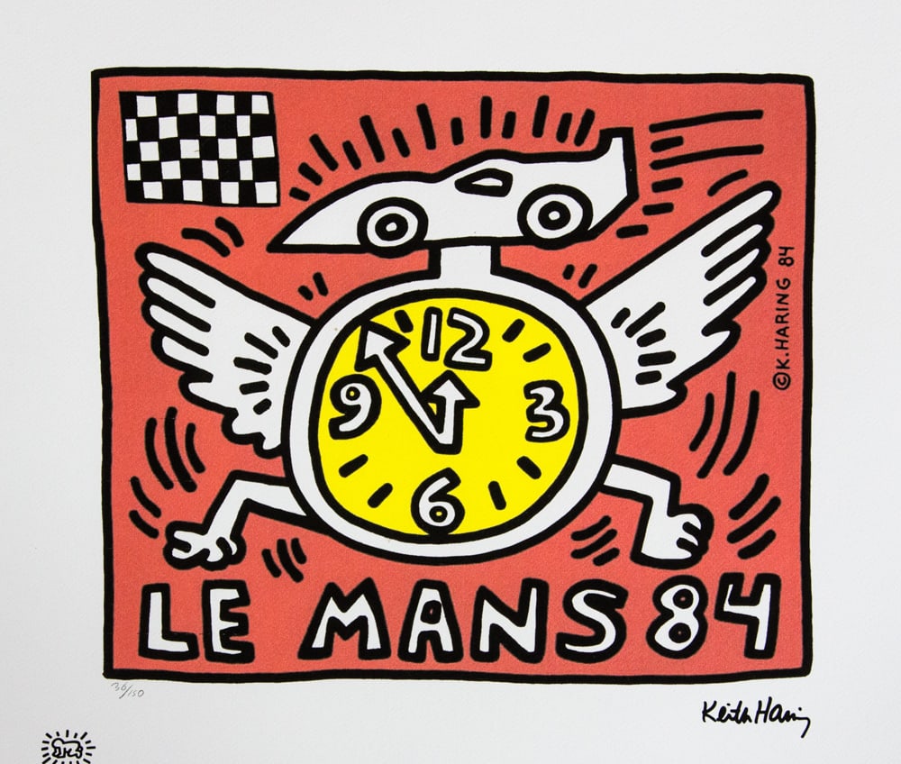Keith Haring "Le Mans 84" (1 of 6)