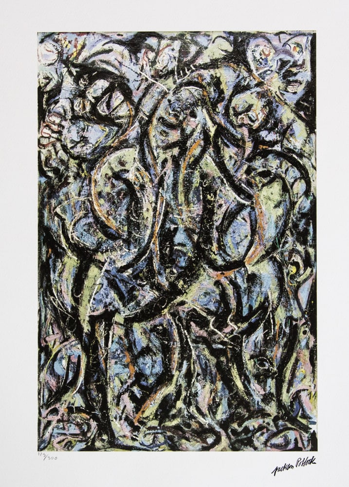 Jackson Pollock 'Gothic' (1 of 6)