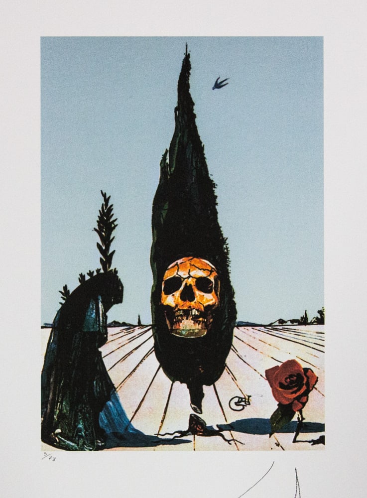 Salvador Dali "The Death Card" (1 of 5)