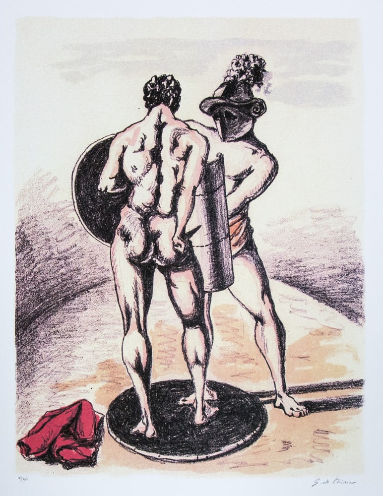 Giorgio De Chirico 'Gladiators' (1 of 5)