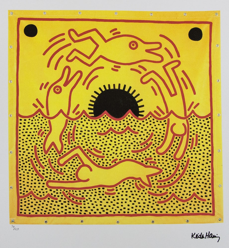 Keith Haring, Untitled (1 of 6)
