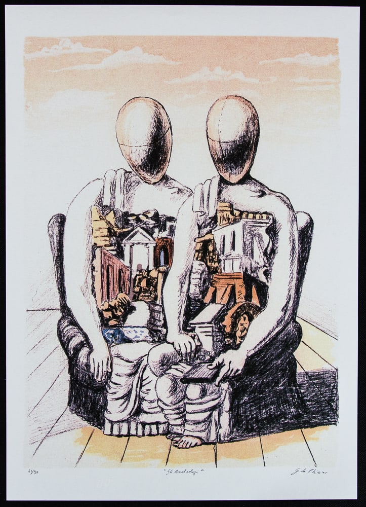 Giorgio De Chirico 'The Archaeologists' (1 of 4)