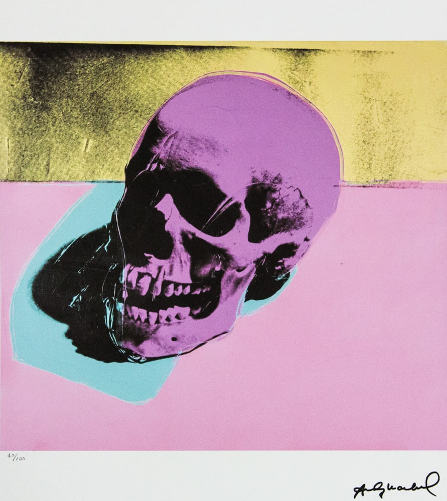 Andy Warhol 'Skull' (1 of 6)