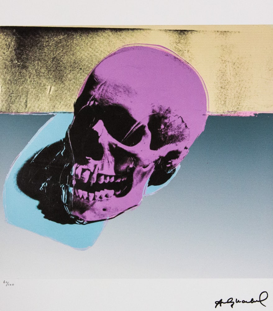 Andy Warhol 'Skull' (1 of 6)