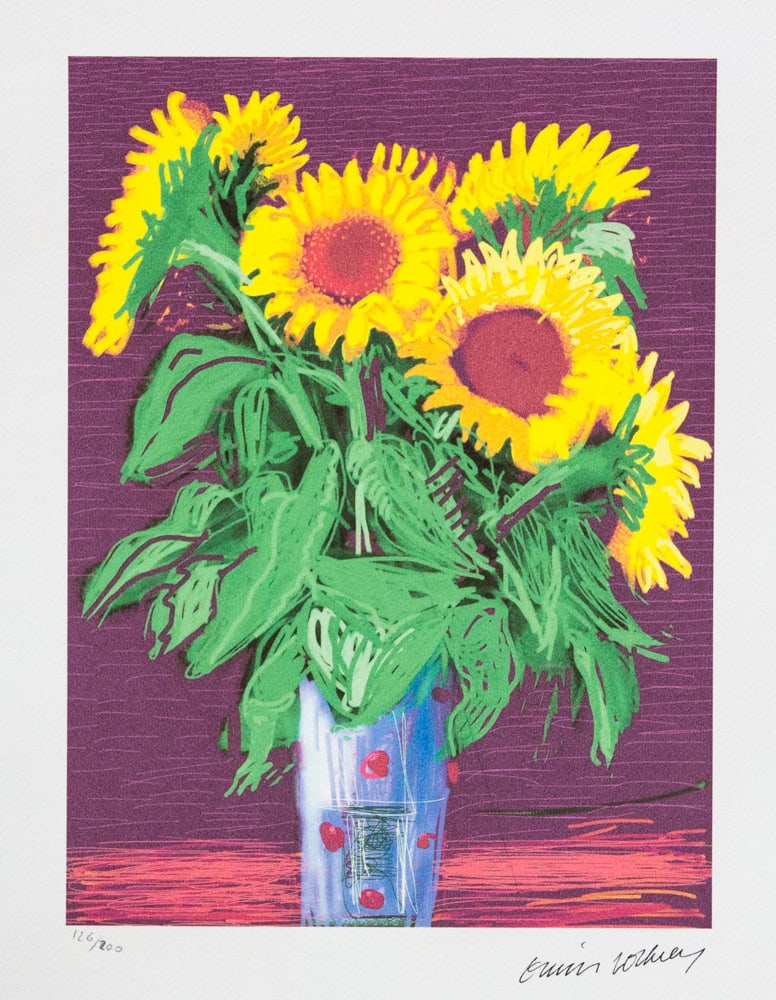 David Hockney 'Sunflowers' (1 of 5)