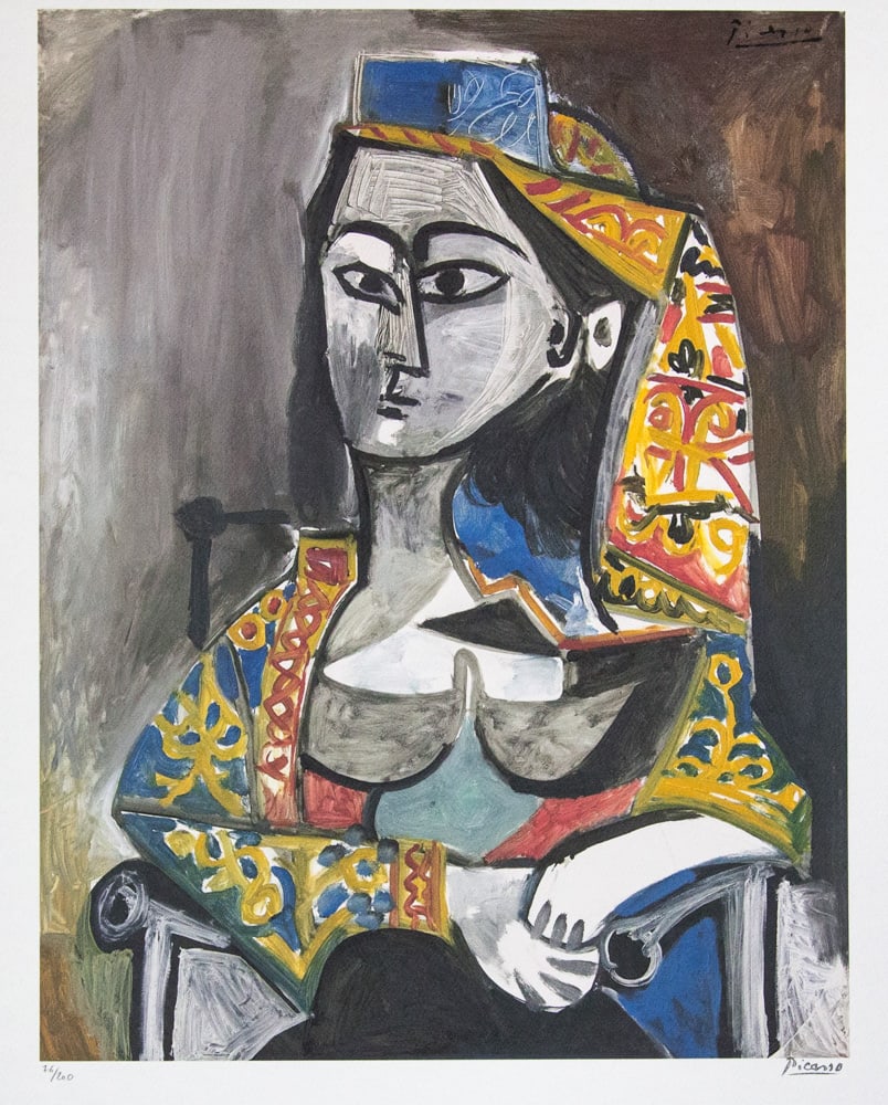 Pablo Picasso 'Woman in Turkish Costume' (1 of 6)