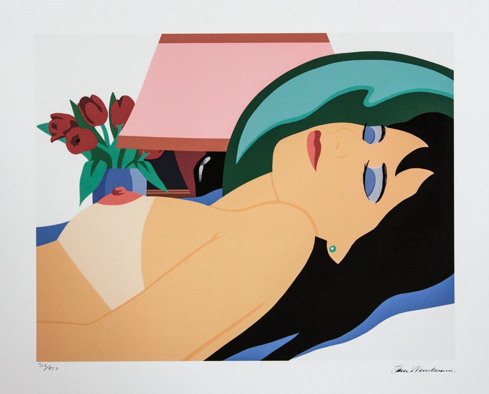 Tom Wesselmann 'Cynthia Nude': Tom Wesselmann (after) 'Cynthia Nude' offset lithography, limited edition of 450, sheet size 50 x 70 cm, plate signed bottom right, numbered with pencil bottom left 316/450, cotton paper, bottom right