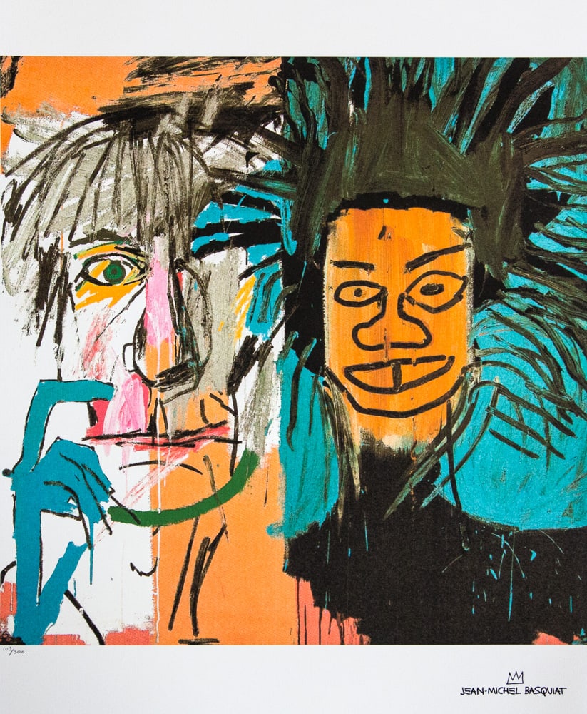 Jean-Michel Basquiat 'Dos Cabezas' (1 of 5)