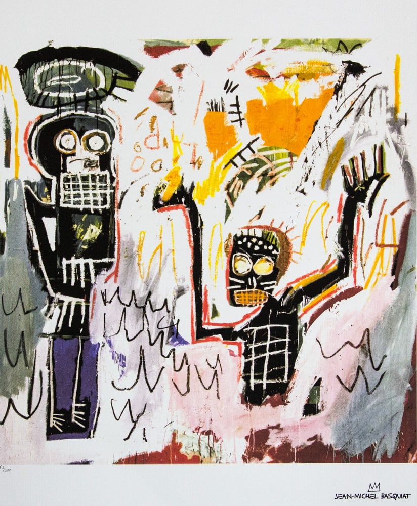 Jean-Michel Basquiat 'Baptism' (1 of 5)