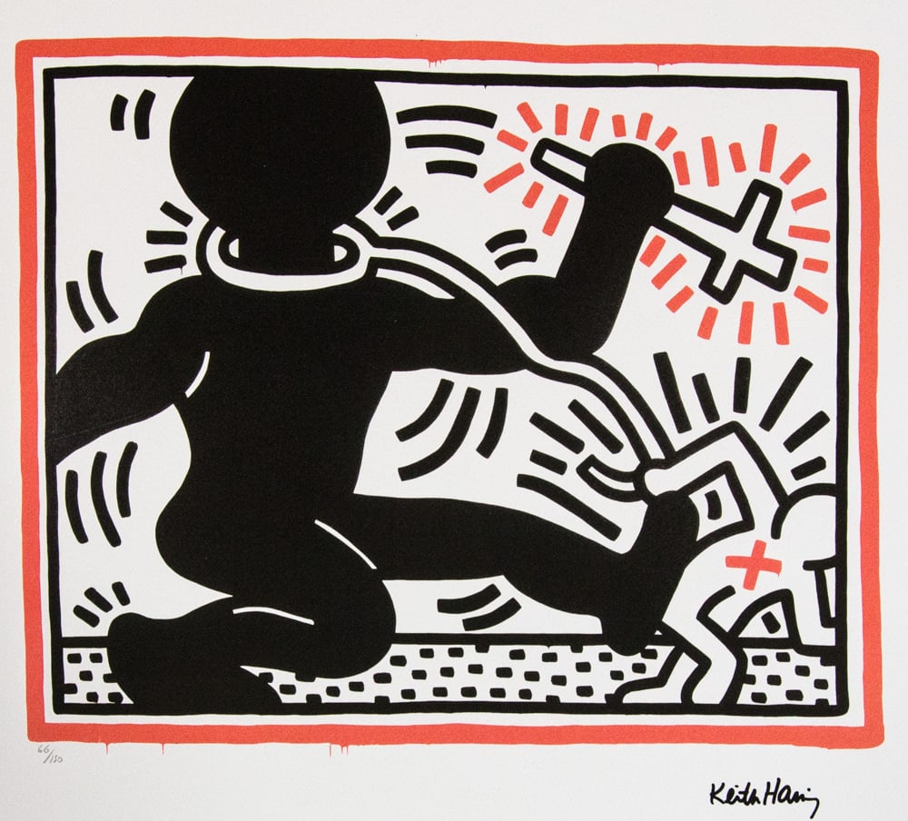 Keith Haring, Untitled (1 of 5)