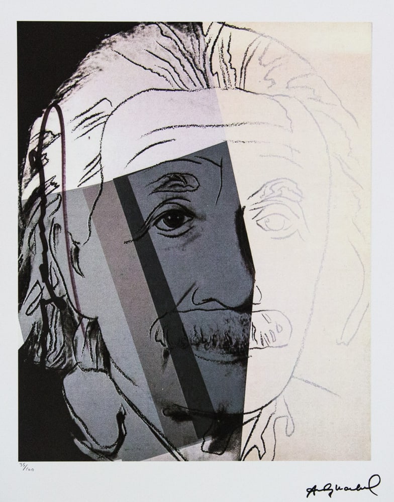 Andy Warhol 'Albert Einstein' (1 of 6)