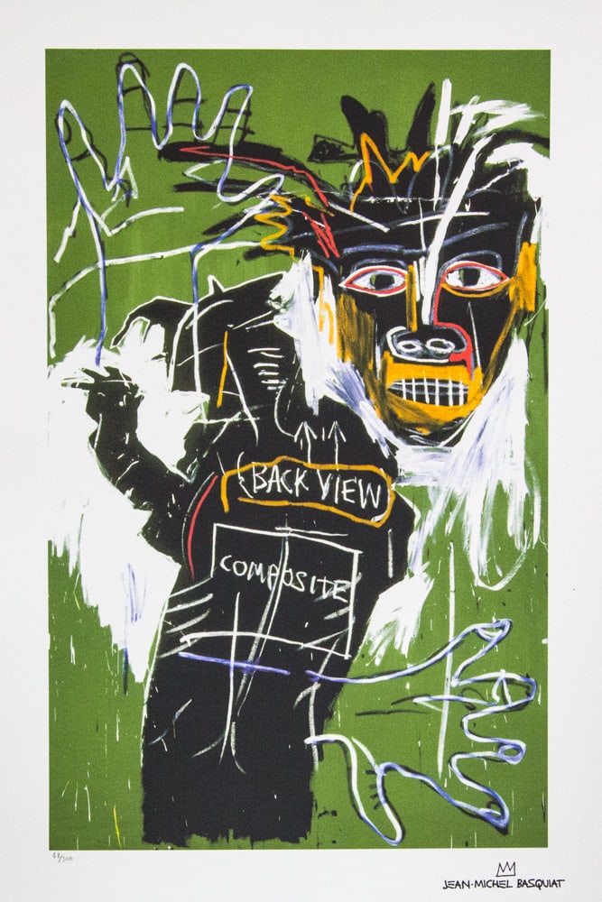 Jean-Michel Basquiat 'Self-Portrait as a Heel, Part Two' (1 of 5)
