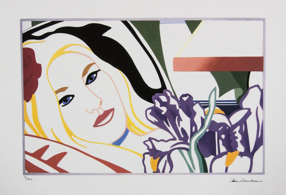Tom Wesselmann 'Bedroom Blonde with Iris' (1 of 5)