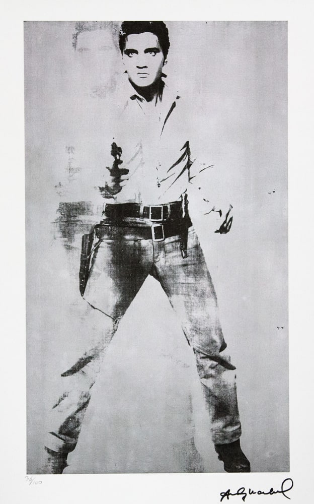 Andy Warhol 'Elvis Presley' (1 of 6)
