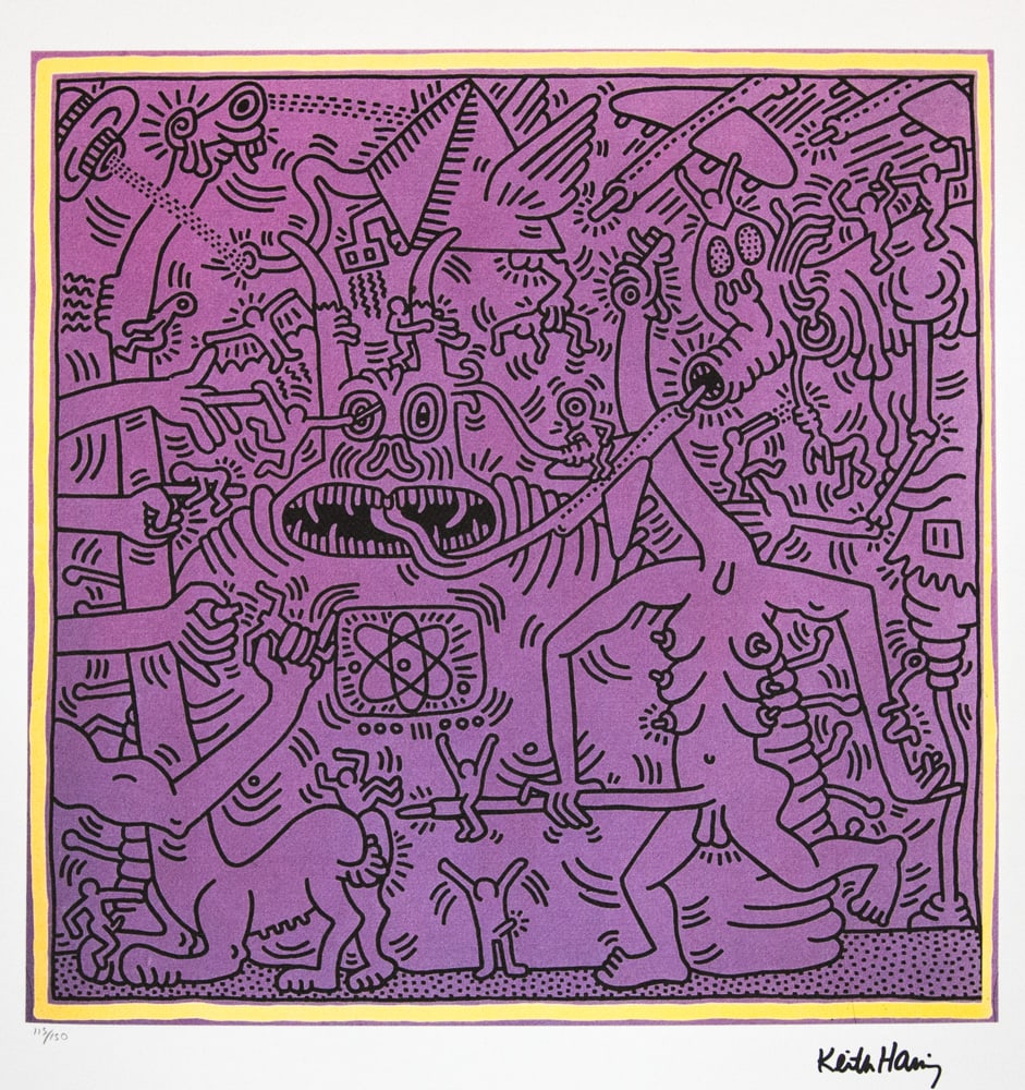 Keith Haring, Untitled (1 of 6)