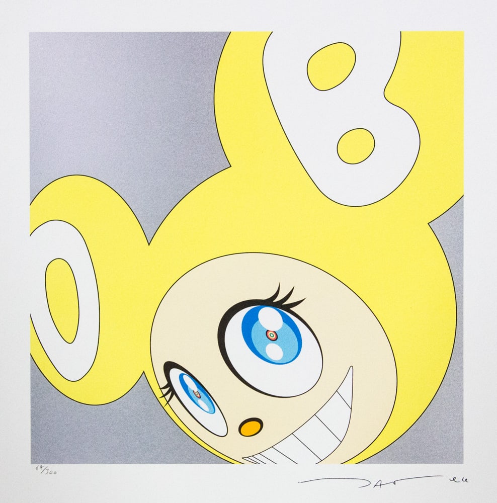 Takashi Murakami 'Kappa': Takashi Murakami (after) 'Kappa' offset lithography, limited edition of 300, sheet size 50 x 65 cm, plate signed bottom right, numbered with pencil bottom left 67/300, fine art paper, without addition