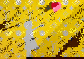 DEATH NYC SIGNED FINE ART PRINT W/COA: DEATH NYC Signed Fine Art Print with COA , DEATH NYC is a New York City-based street artist. Her pseudonym is an acronym for 'Don't Easily Abandon the Hope'. Print is blind stamped, comes with Certifi