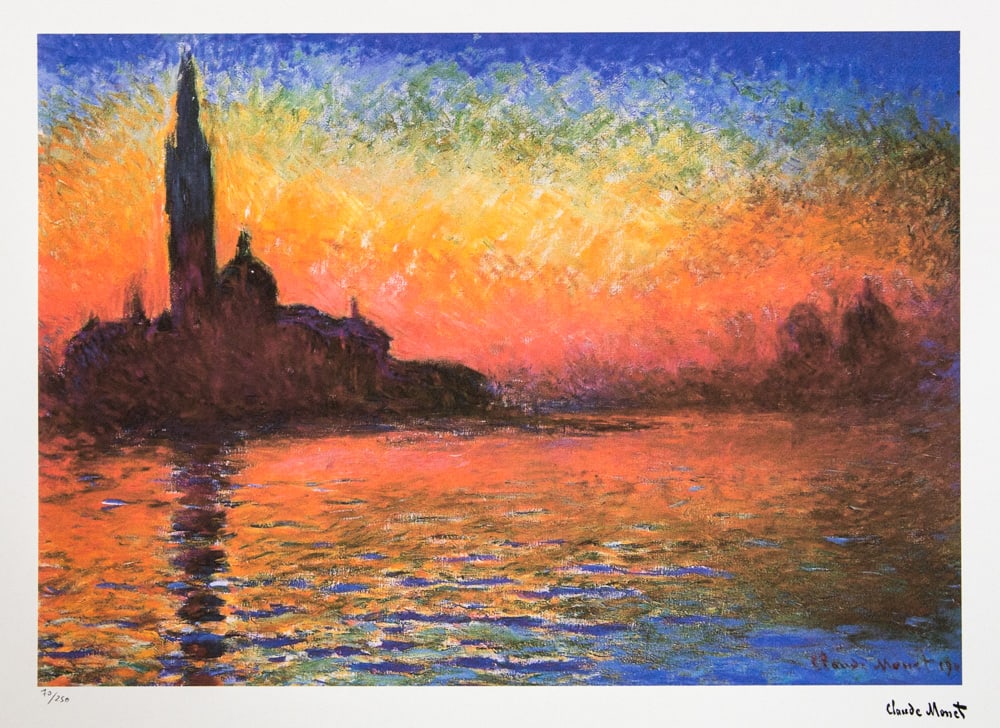 Claude Monet 'San Giorgio Maggiore at Dusk' (1 of 5)
