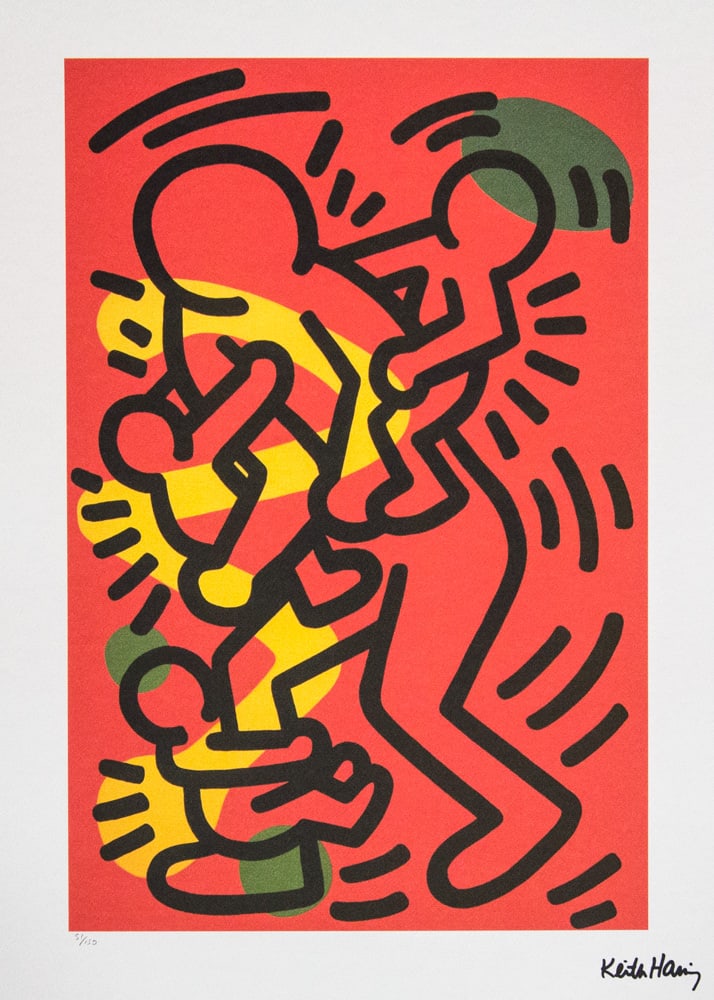Keith Haring, Untitled (1 of 6)