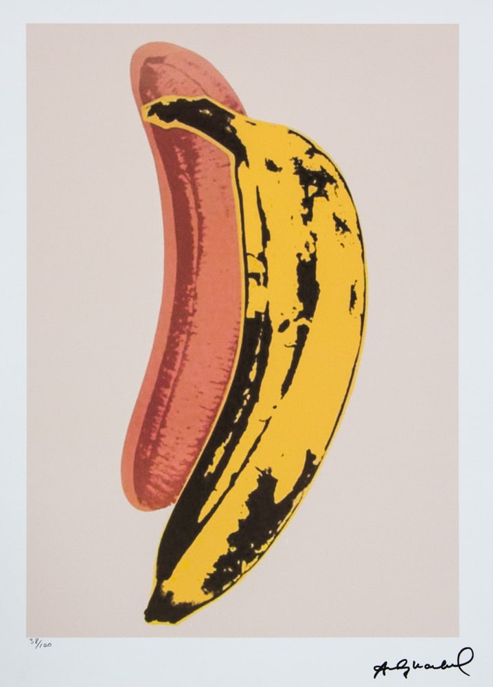 Andy Warhol 'Banana' (1 of 6)