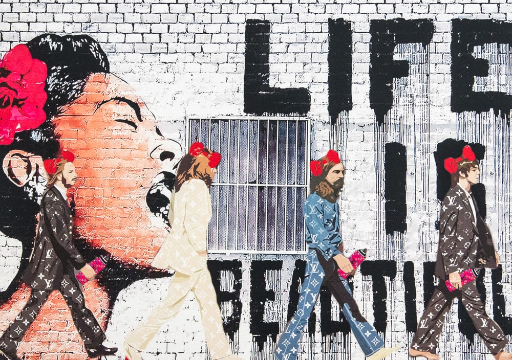 DEATH NYC SIGNED FINE ART PRINT W/COA (1 of 5)