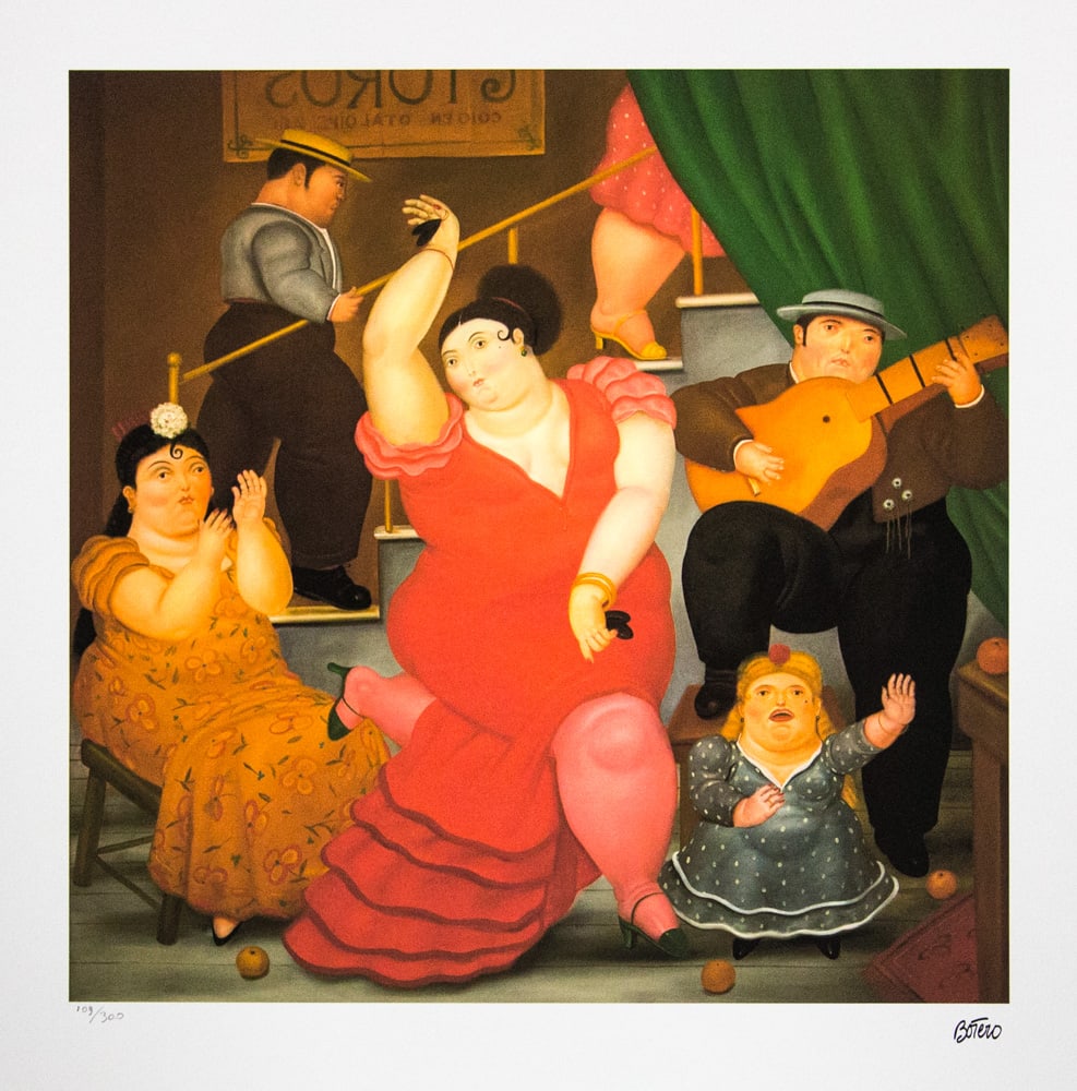 Fernando Botero 'Tablao Flamenco' (1 of 5)