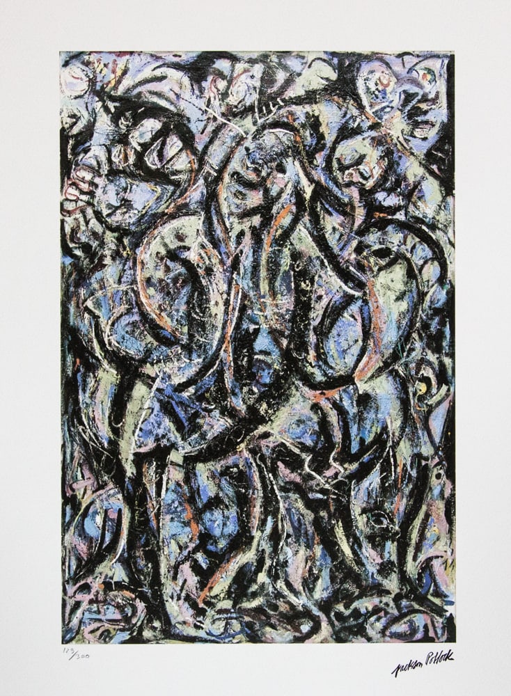 Jackson Pollock 'Gothic' (1 of 6)