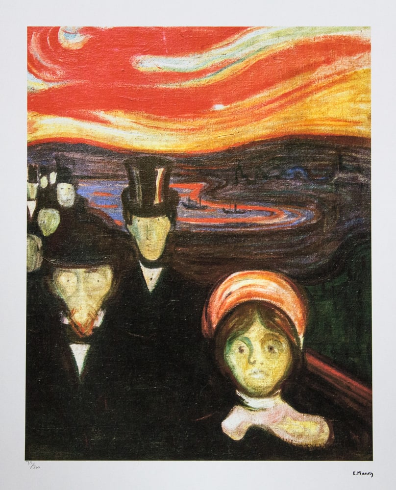 Edvard Munch 'Anxiety' (1 of 5)