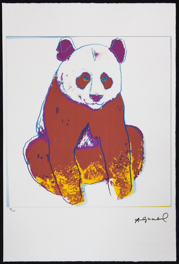 Andy Warhol 'Giant Panda' - 2