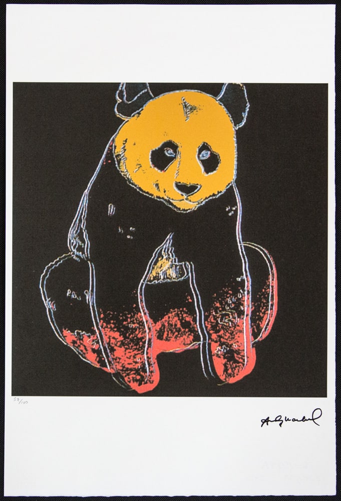 Andy Warhol 'Giant Panda' - 2