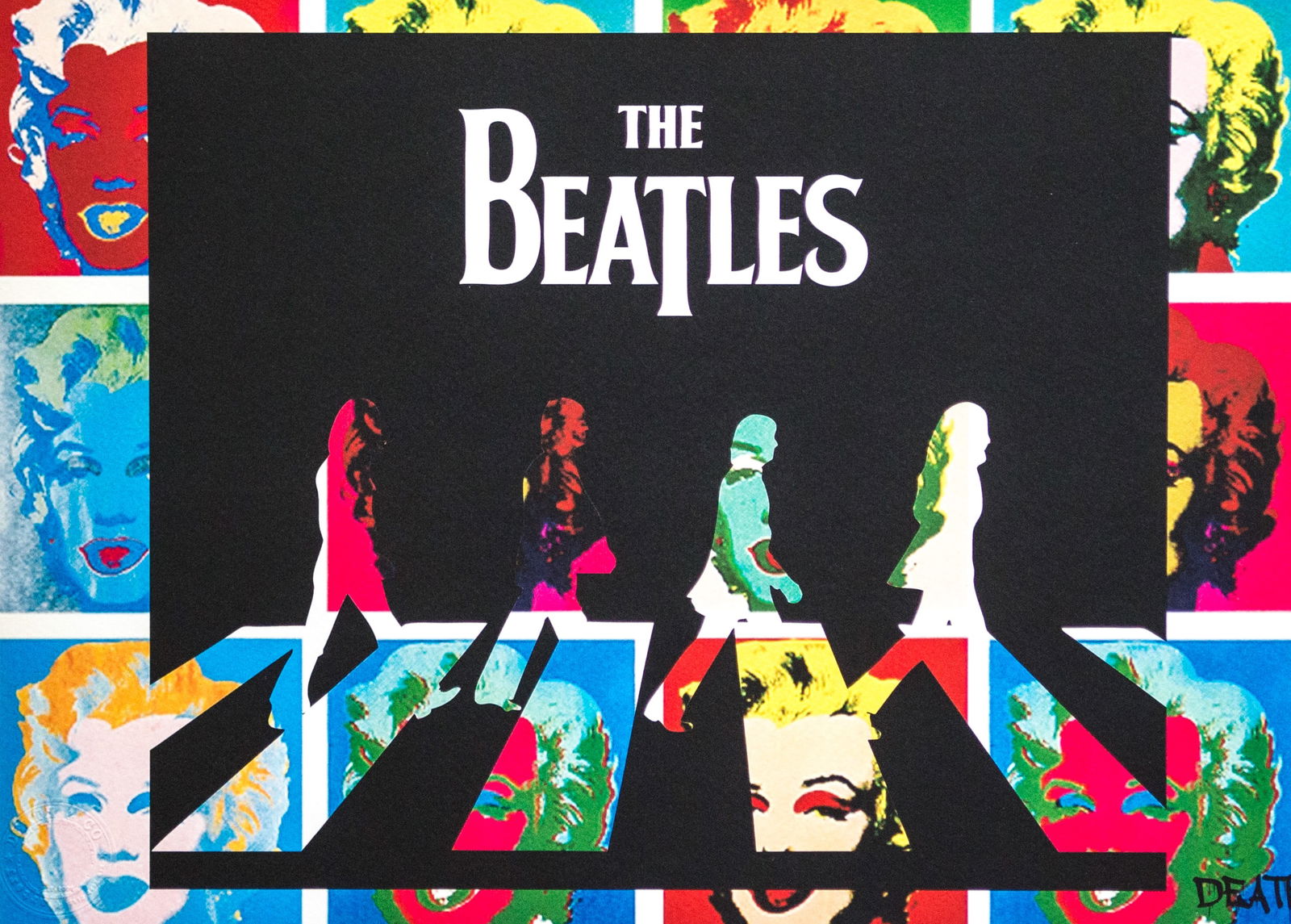 DEATH NYC SIGNED FINE ART PRINT W/COA (1 of 5)