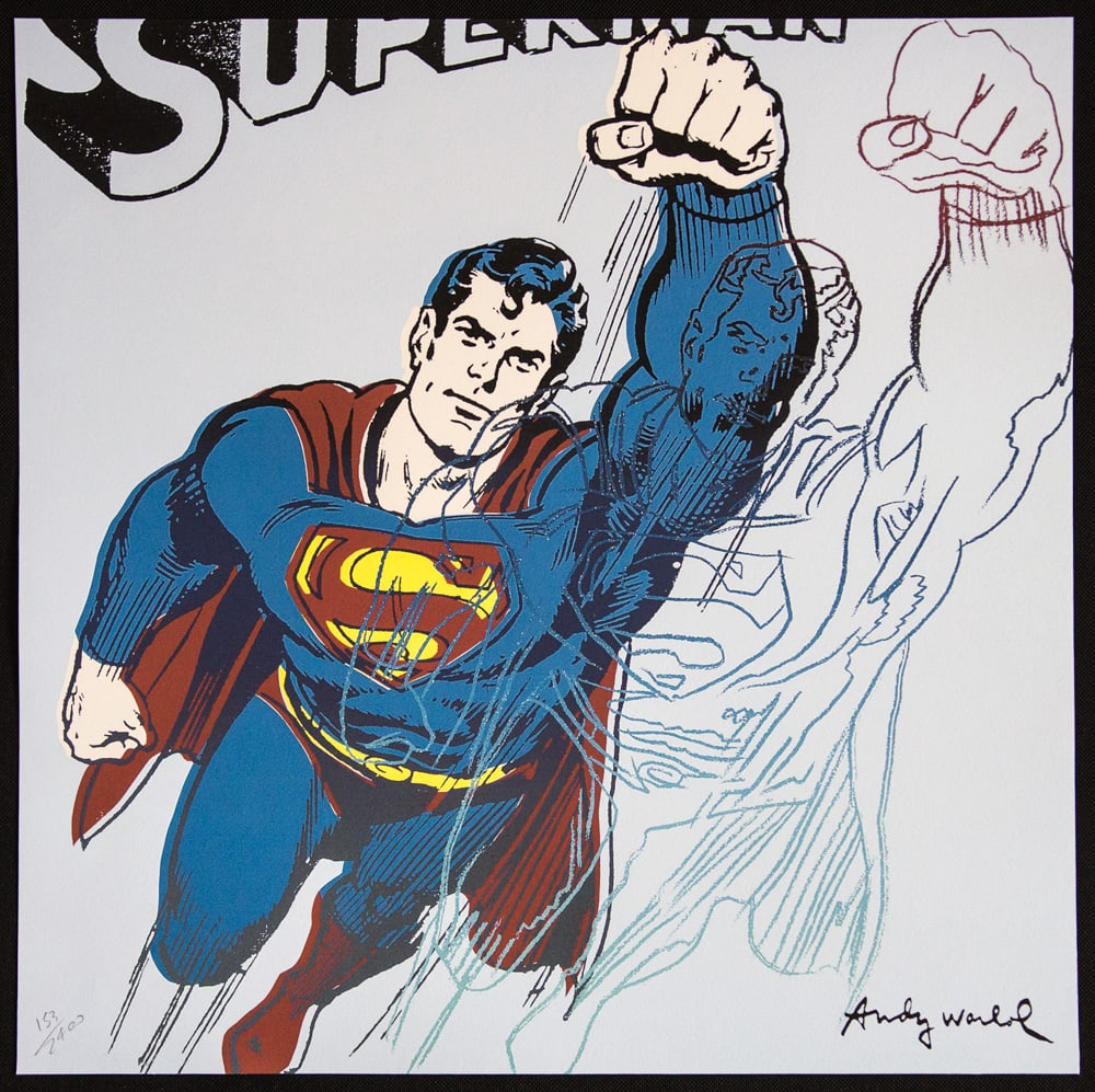 Andy Warhol 'Superman' (1 of 4)
