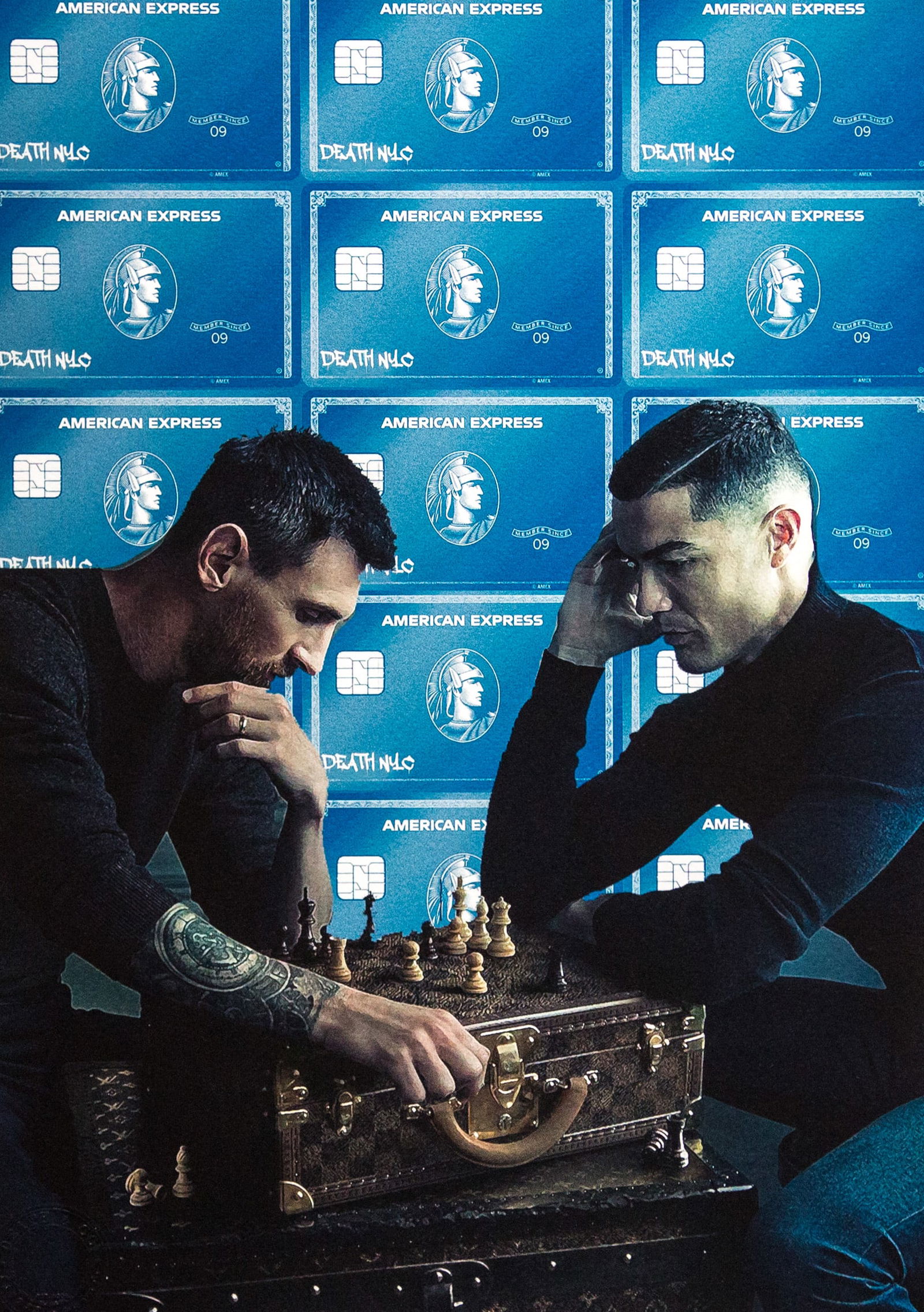 DEATH NYC SIGNED FINE ART PRINT W/COA: DEATH NYC Signed Fine Art Print with COA , DEATH NYC is a New York City-based street artist. Her pseudonym is an acronym for 'Don't Easily Abandon the Hope'. Print is blind stamped, comes with