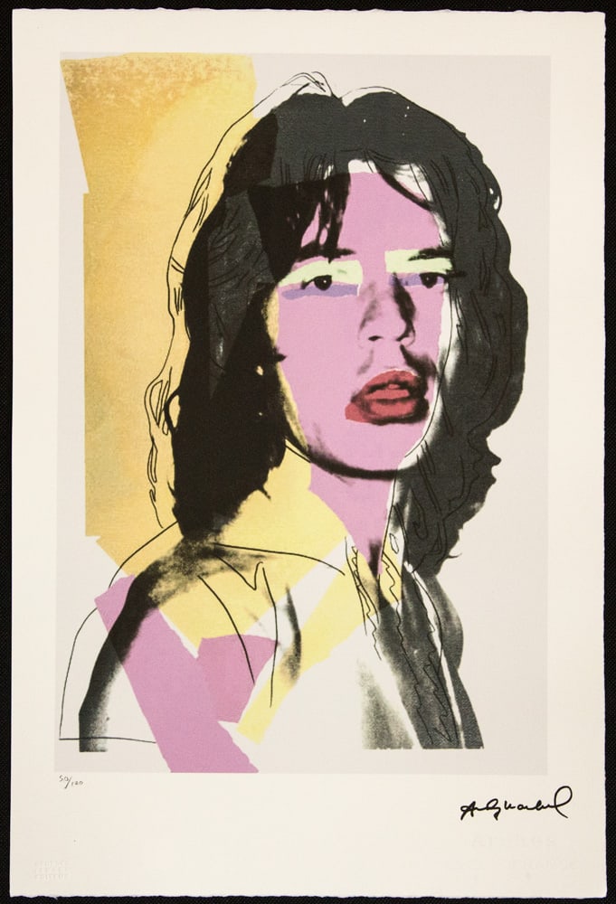 Andy Warhol 'Mick Jagger' - 2