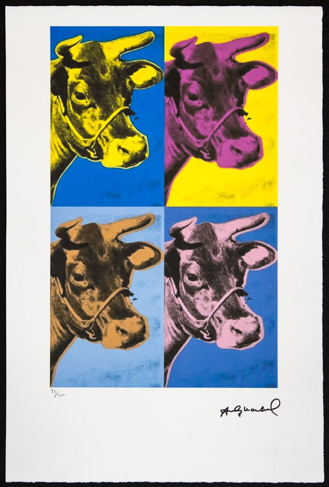 Andy Warhol 'Cow' - 2
