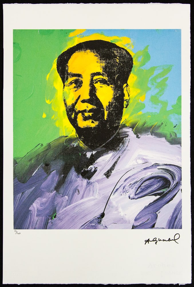 Andy Warhol 'Mao' - 2