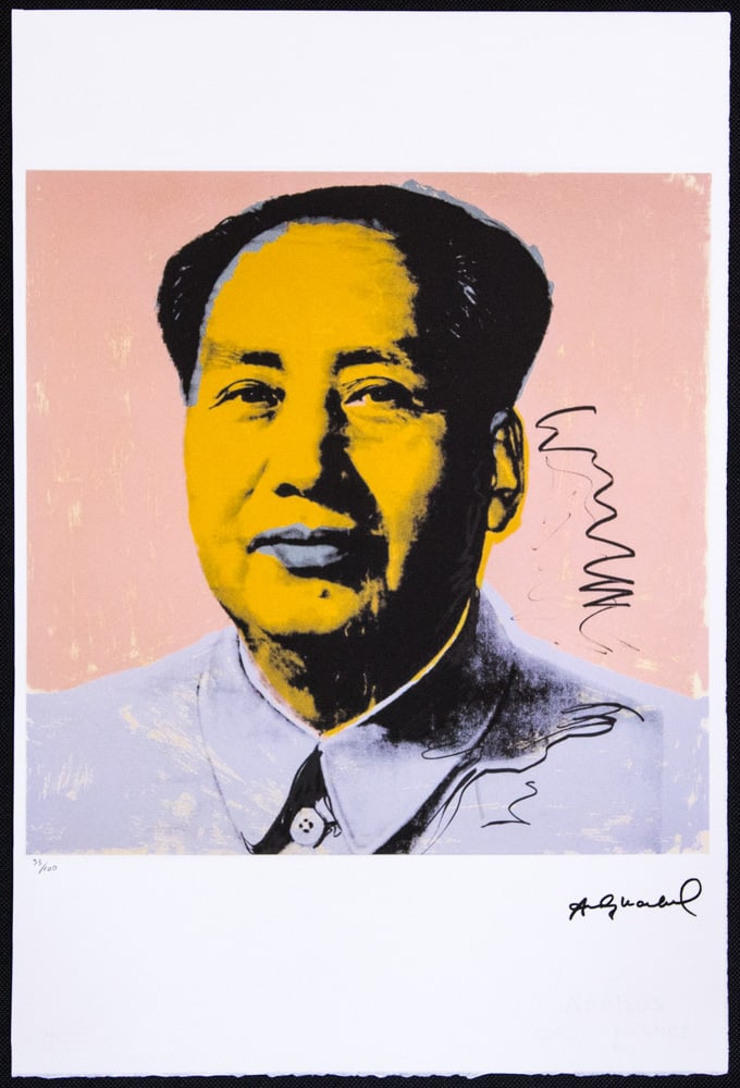 Andy Warhol 'Mao' - 2