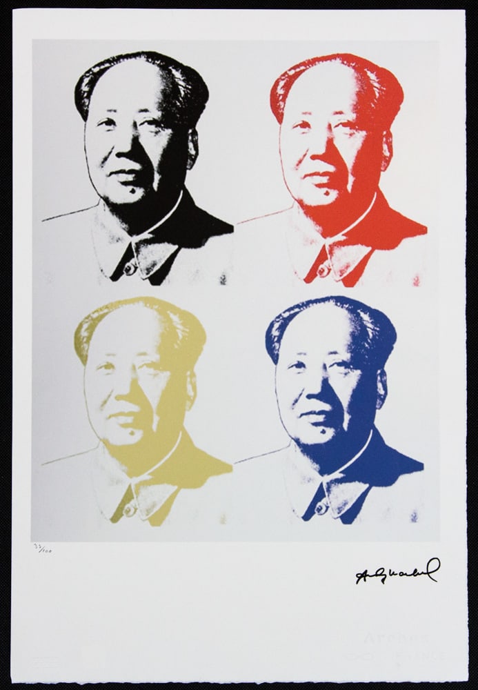 Andy Warhol 'Mao' - 2