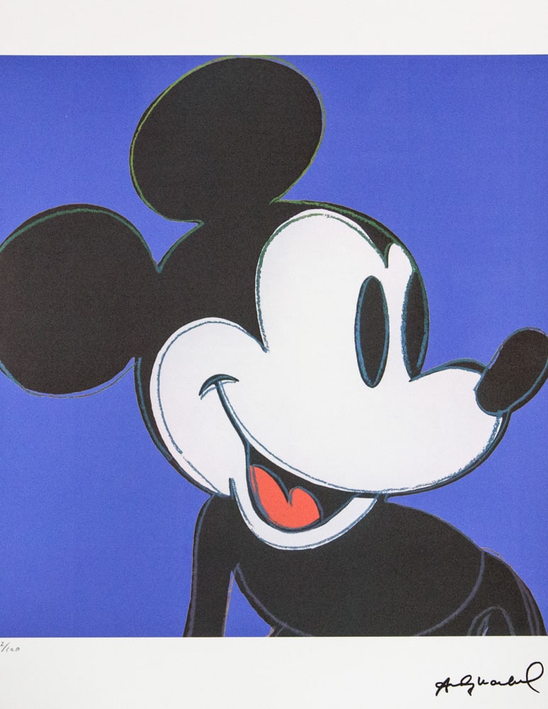 Andy Warhol 'Mickey Mouse' (1 of 6)