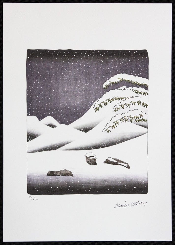 David Hockney 'Snow' - 2