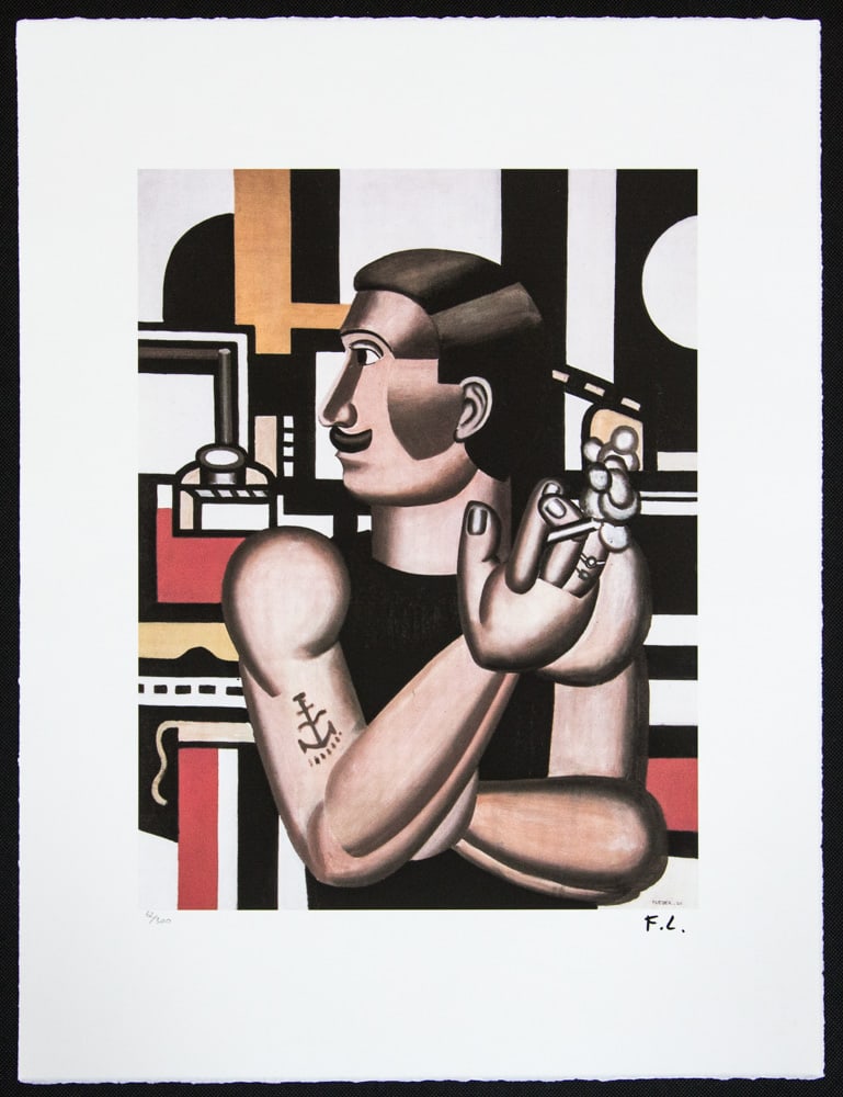 Fernand Leger 'The Mechanic' - 2