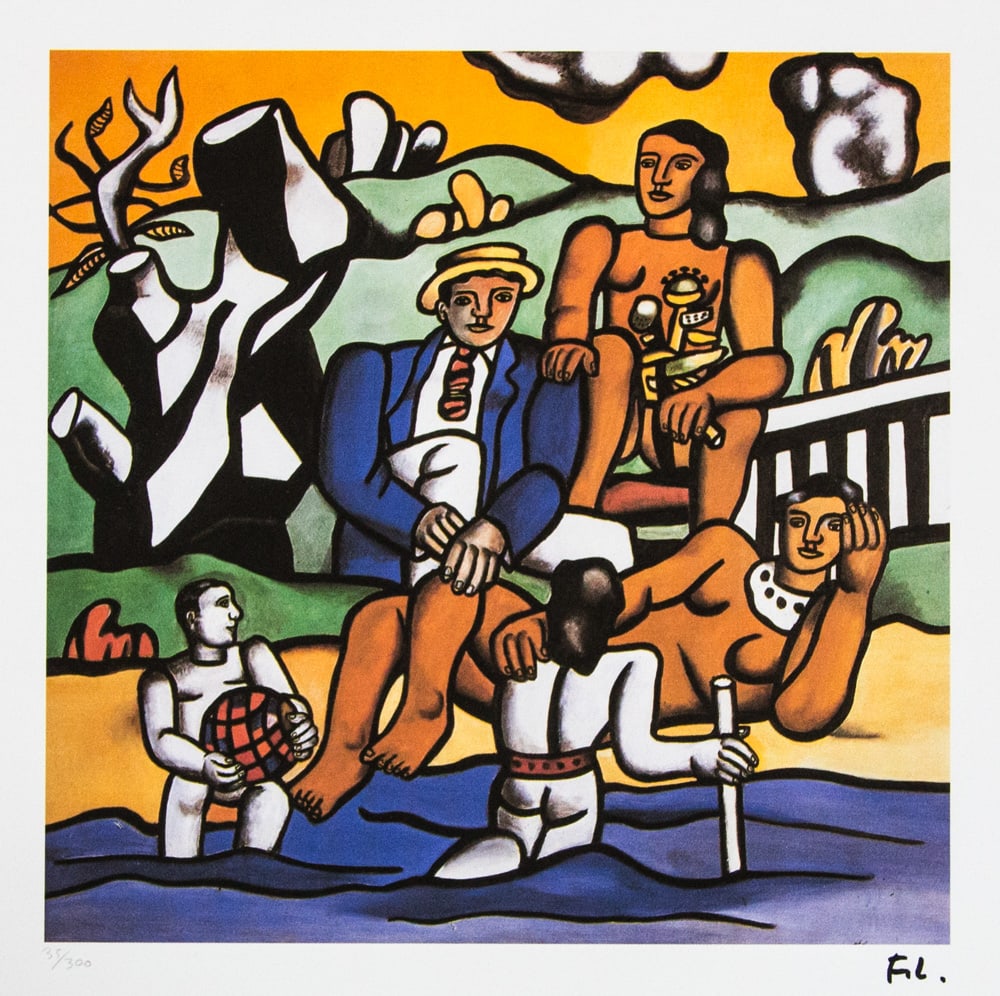 Fernand Leger 'The Outing in the Country' (1 of 5)