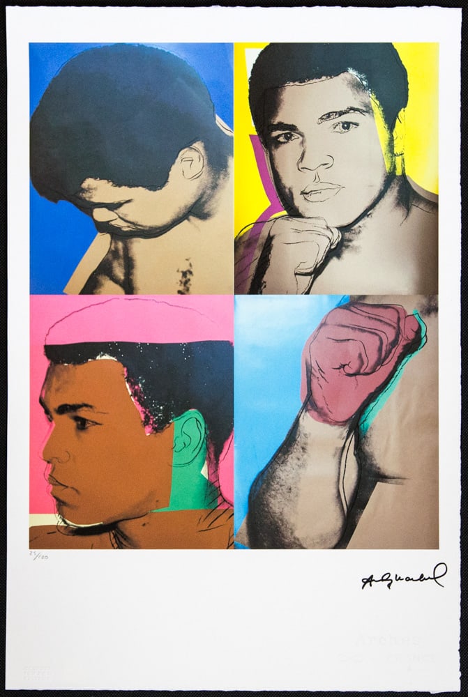 Andy Warhol 'Muhammad Ali' - 2