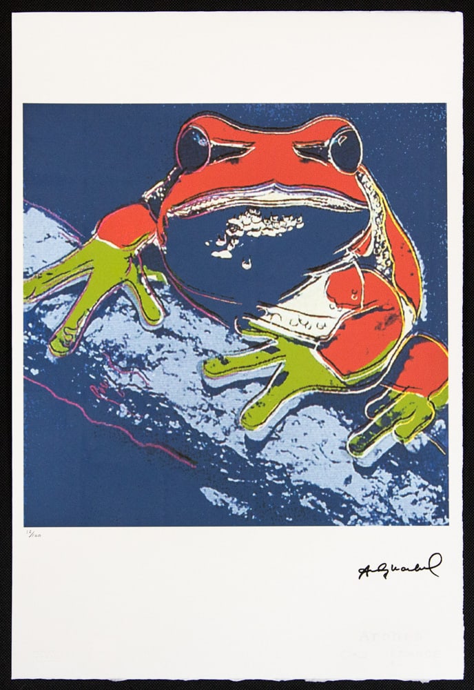Andy Warhol 'Pine Barrens Tree Frog' - 2